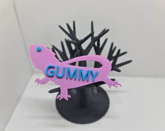 Personalised Bearded Dragon Name Tag |