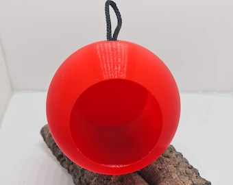 Gecko Hanging Coconut Hide Single Entrance