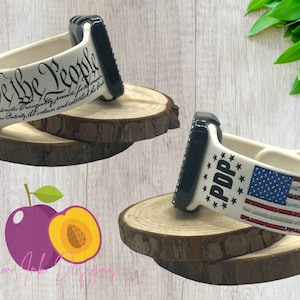 We the People American Flag Watchband: Samsung, Fitbit Versa 2