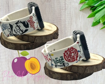 Christmas, Christmas theme, engraved Apple watch band, red Ryder, fall, sweater weather, Samsung, Fitbit Versa 2, Christmas story
