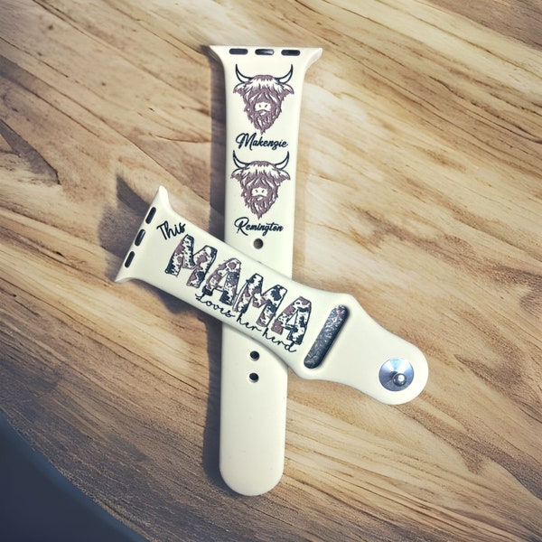 Mama houdt van haar kudde, koeienmoederband, kindernamen, moeder, kinderen, hooglandkoe, Moederdag, deze mama