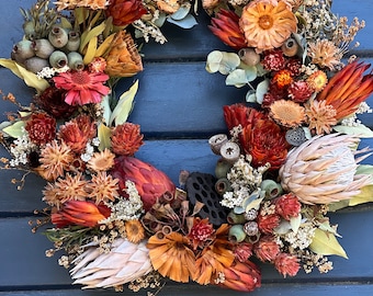 The Native Australian Wreath- Made to order. Please allow 1 week for this wreath to be made.