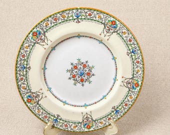 Royal Worcester Chevy Chase Bread Plate Floral Bone China Vintage