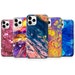 Liquid Marble Style Phone Case Colorful Cover for iPhone 7, 8, XS, XR, 11, 11PRO & Samsung S10, S20, A6, HUAWEI P20 P30 h3 