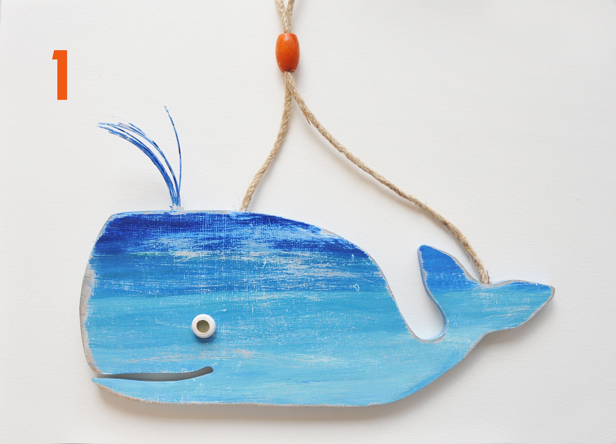 Colgante de pared de ballena arte de la pared de peces | Etsy