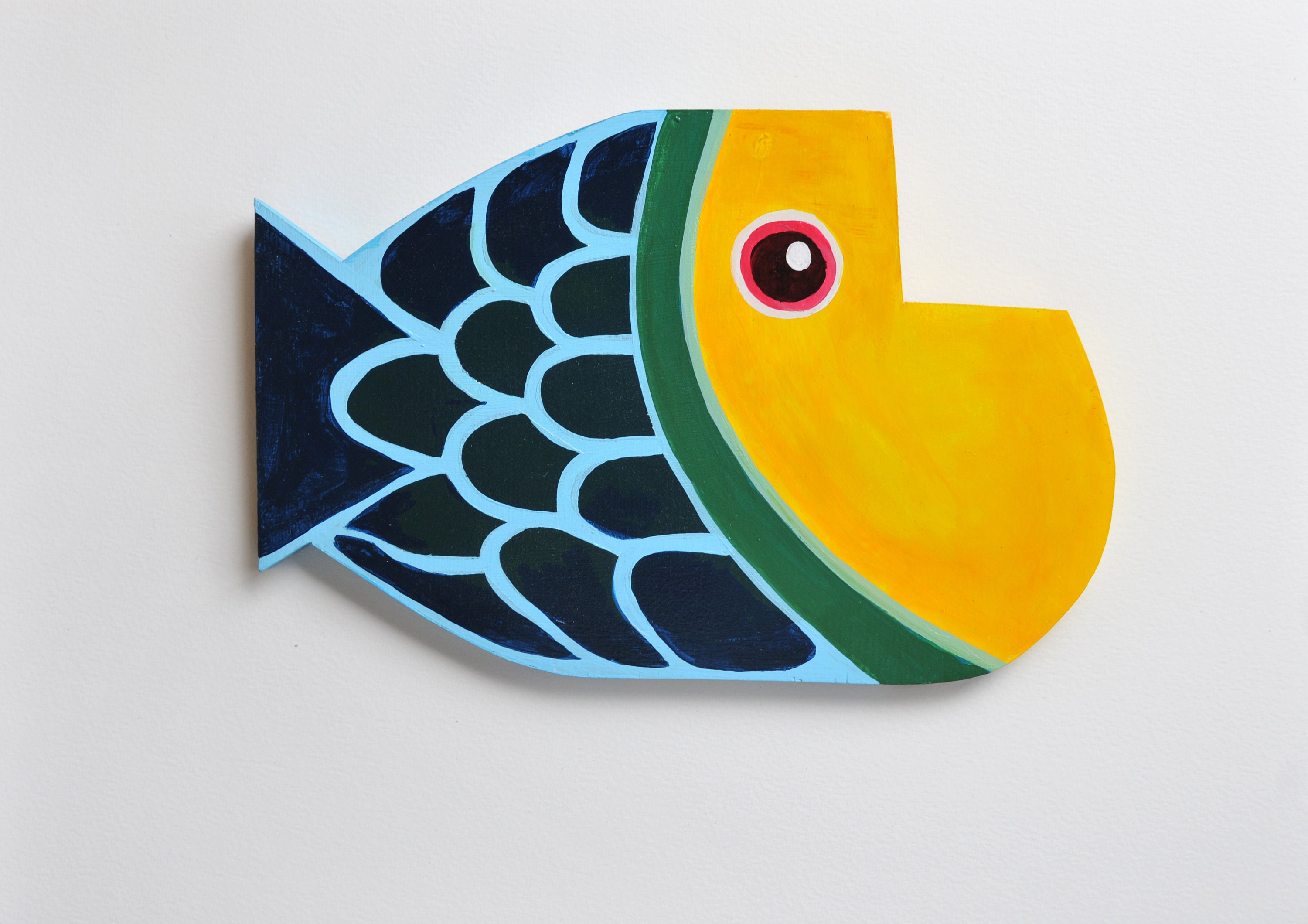 Fish wall hangingFish Wall Art Wooden Fish Wall Decor Etsy