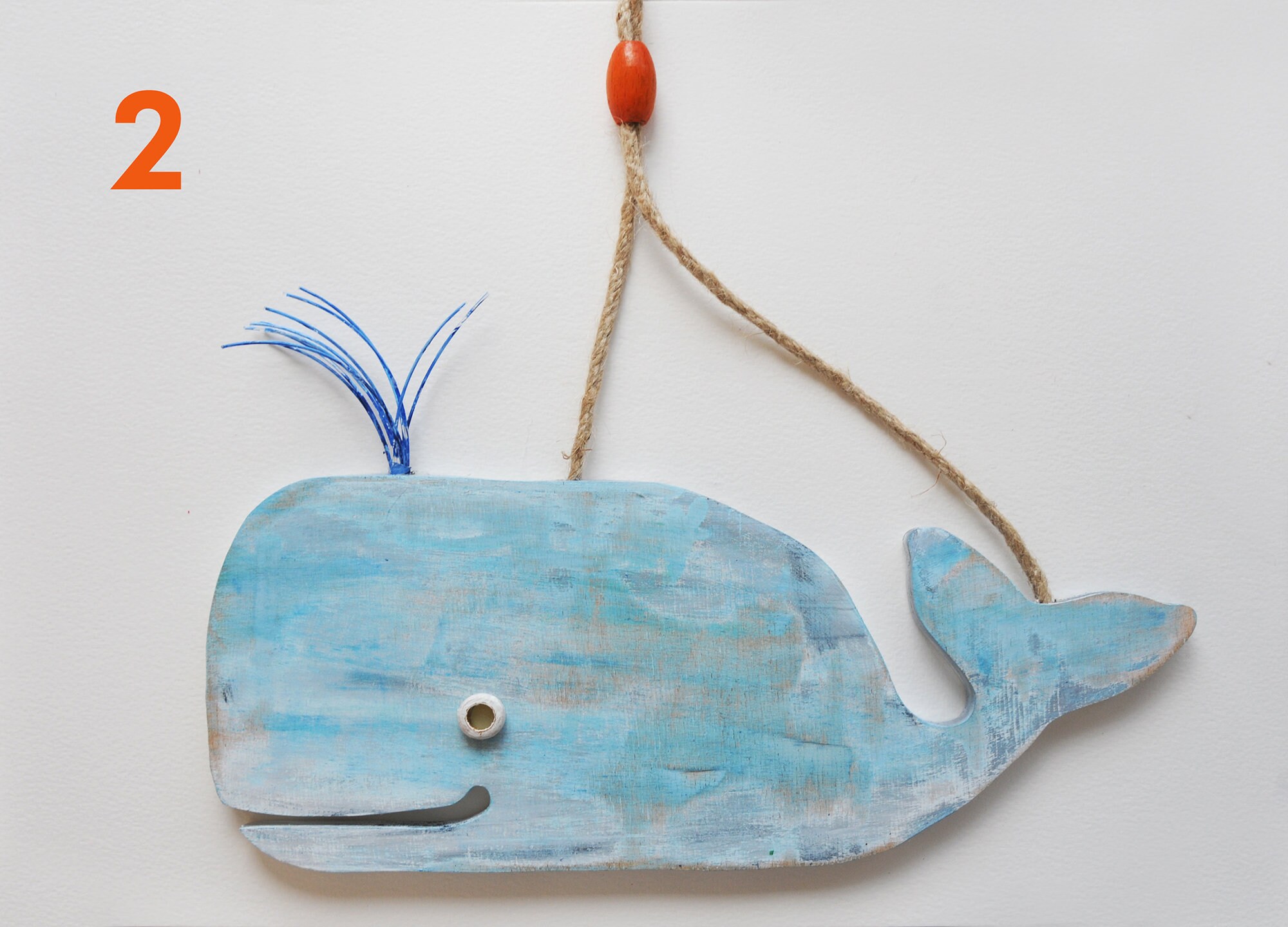 Colgante de pared de ballena arte de la pared de peces | Etsy