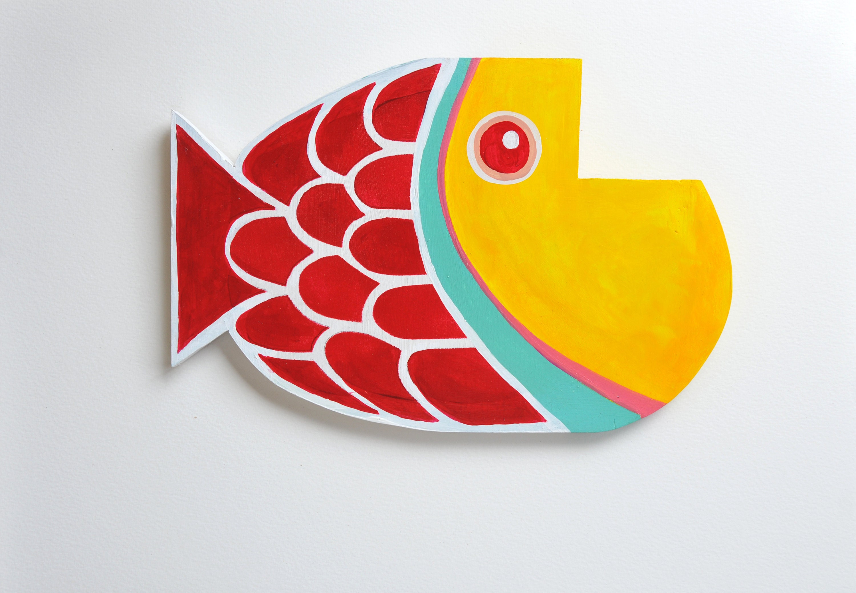 Fish wall hangingFish Wall Art Wooden Fish Wall Decor Etsy