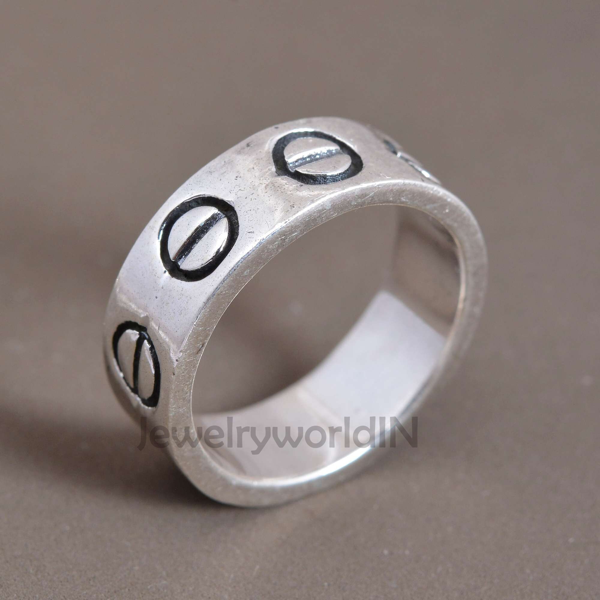 cartier love screw ring