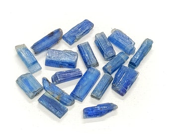 AAA+ Blue Kyanite Sticks: Raw Gemstone for Jewelry Making