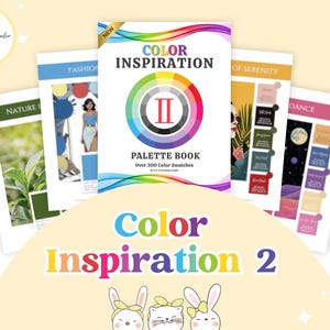 Color Palette Inspiration: 56 Designer Swatches with HEX Codes (Digital Download)