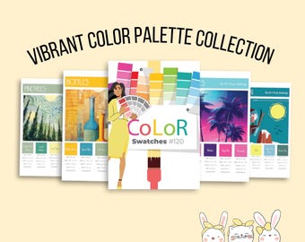 120 kleurstalen voor ontwerpers (HEX, RGB, CMYK)