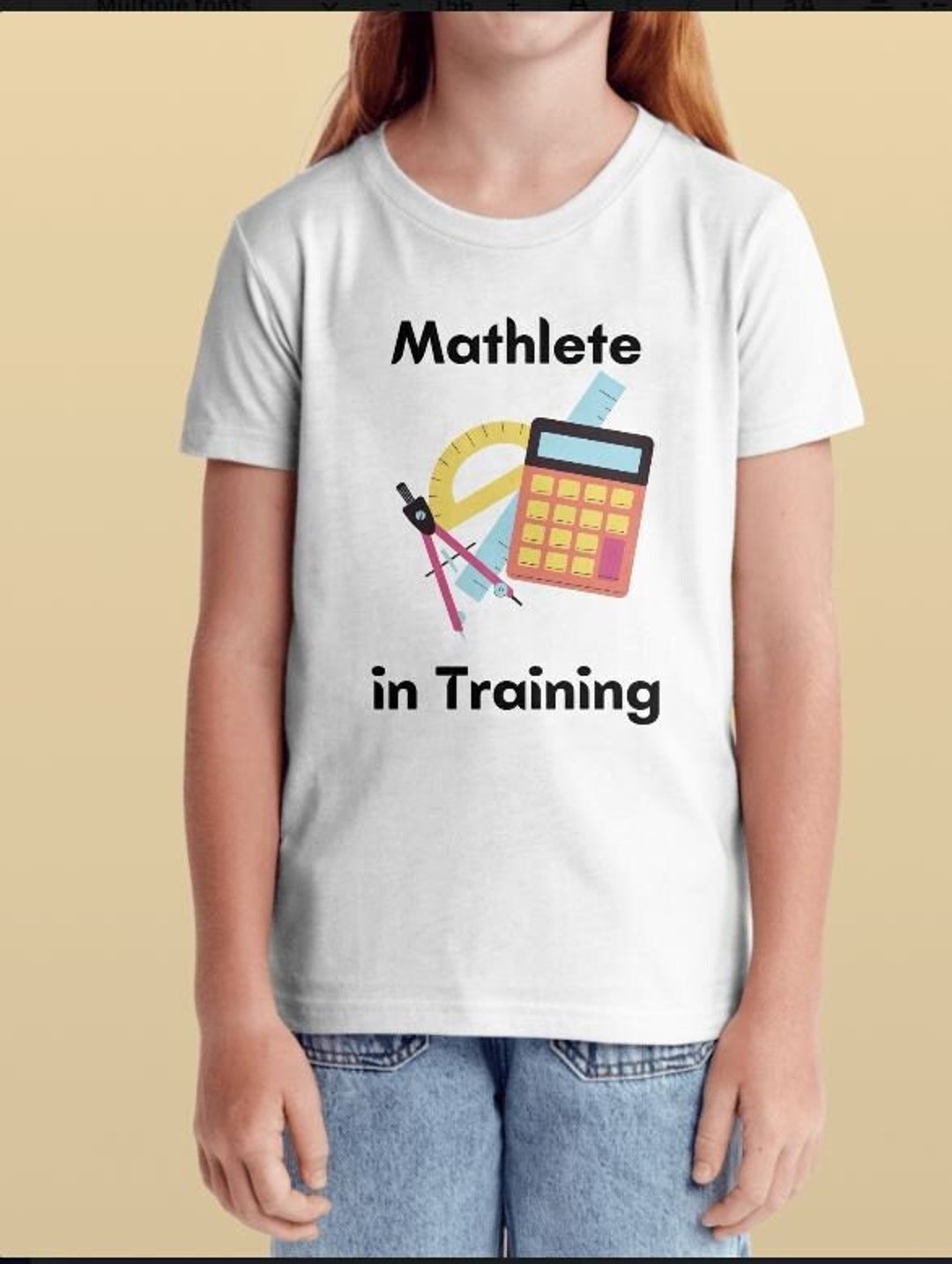 Mathlete in Training Shirt – Fun Math Lover Gift for Kids & Teens ...