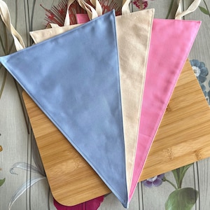 DIY Calico Pennant Flag: Handmade Cotton Decor.