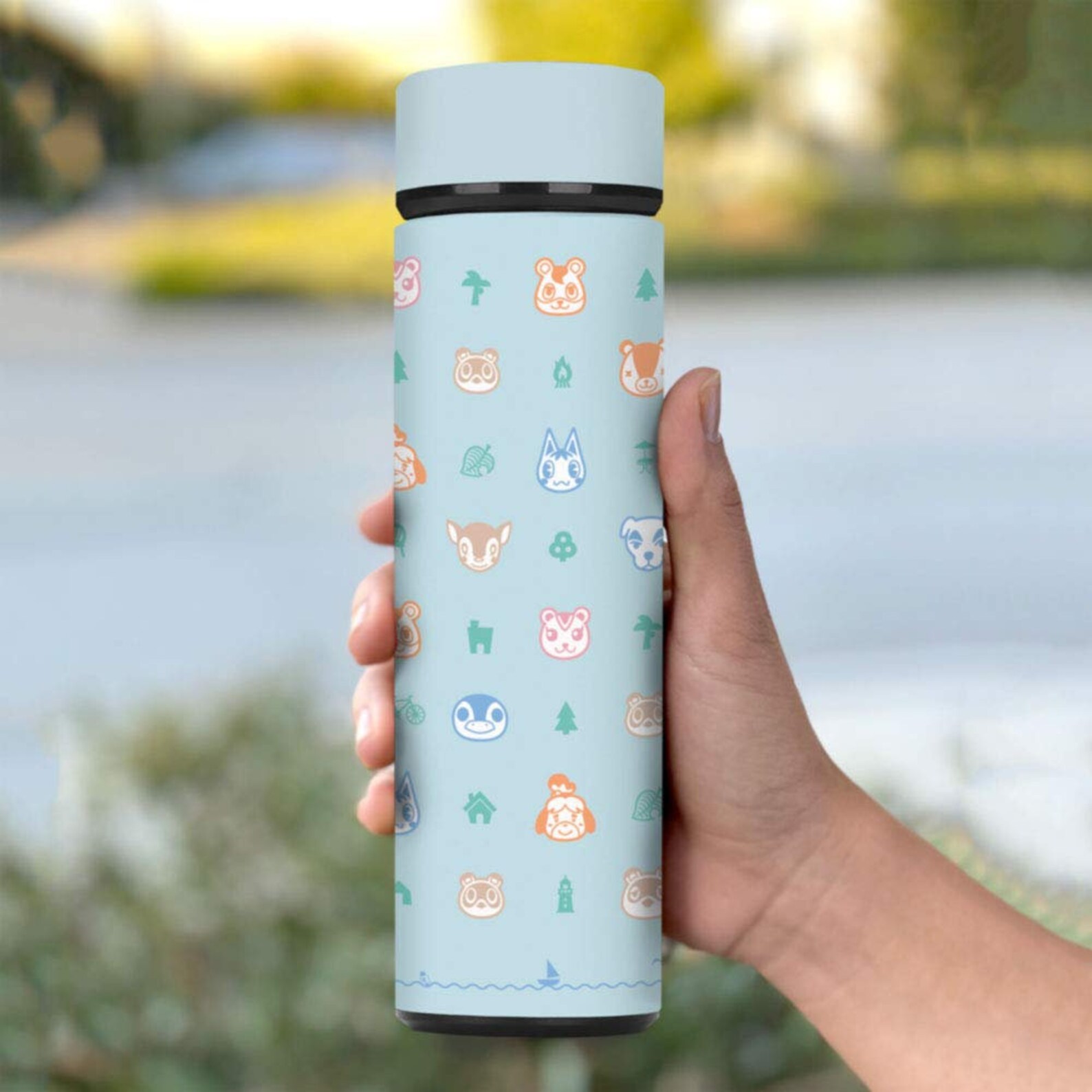 Animal Crossing Water Bottle Stainless Steel Insulated 48 | Etsy