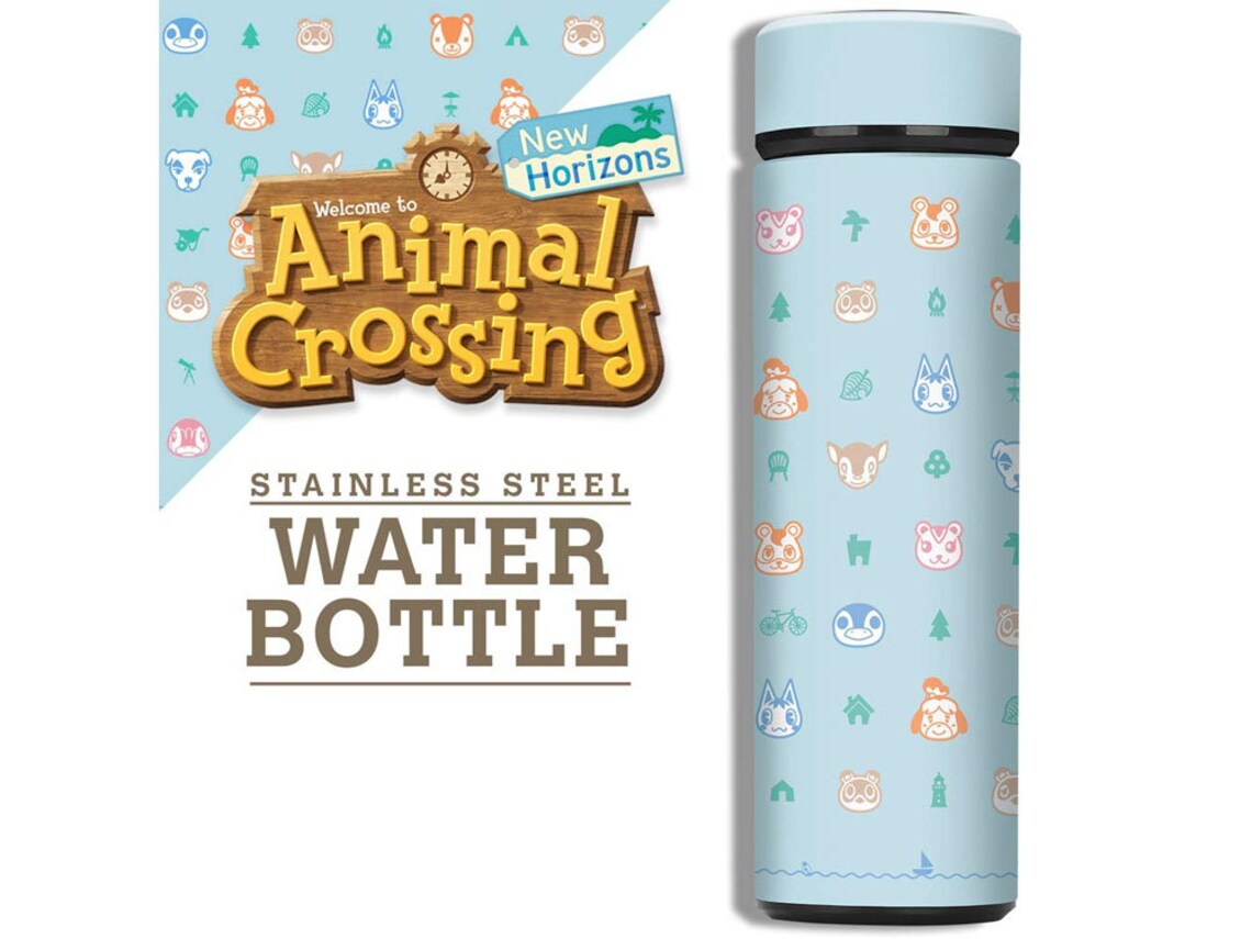 Animal Crossing Water Bottle Stainless Steel Insulated 48 | Etsy