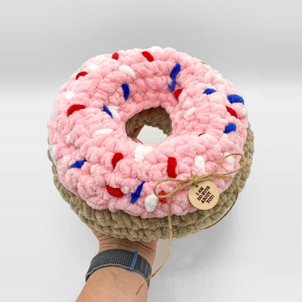 Handmade Crochet Donut Plushie: A Perfect Gift Idea for Any Occasion