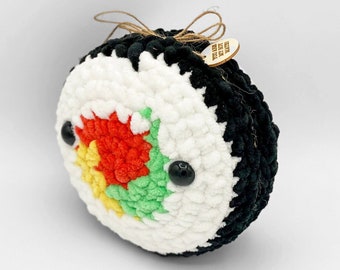 Handmade with Love: Crochet Sushi Roll – A Yarny Delight!