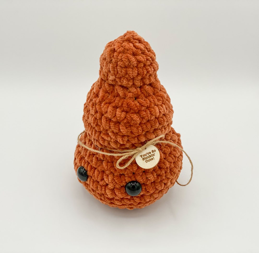 Crocheted Poop Plushie Poop Emoji Etsy