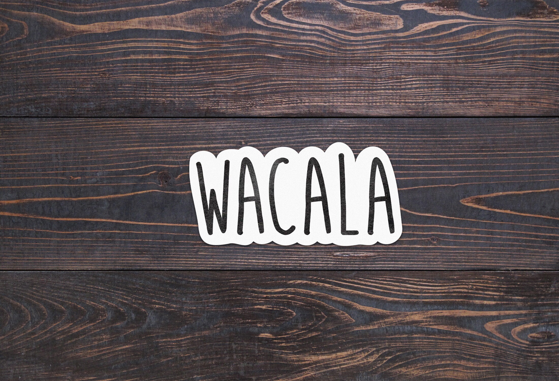 Wacala Sticker Etsy