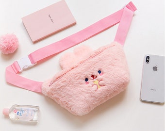 plush fanny pack