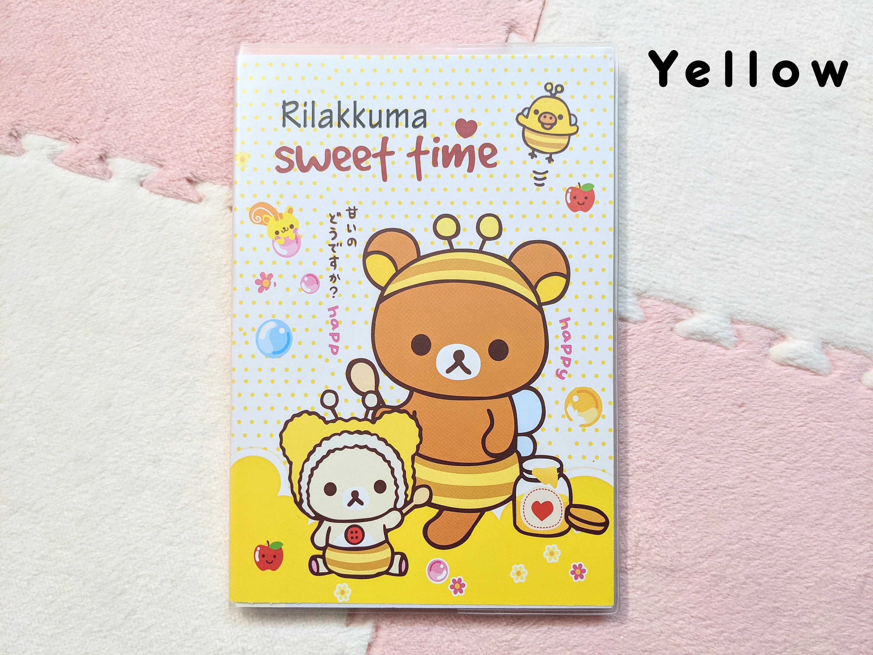Rilakkuma A5 Notebook with PVC Cover Color Pages Kawaii Etsy