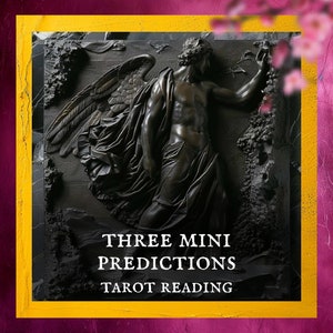 3 Mini-Vorhersagen - Tarot-Lesung / Lesung am selben Tag, ehrlich, Intuitives Lesen, Tarotkarten, Zauber, Wahrsagen, genau,