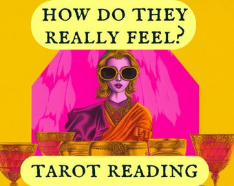 How Do They Really Feel About Me? / Tarot Reading, Brutally Honest Reading, Same Day Reading, Love, Romance, Relationship, Intuitive Reading