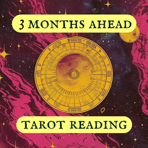 3 Months Ahead Tarot Reading / Same Day Reading, Prediction, Intuitive Reading, Brutally Honest, 3 Months Ahead, love, Career, Money