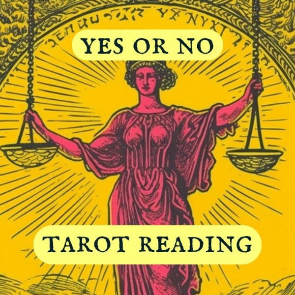 Yes Or No Question - Tarot Reading / Intuitive Reading /Love / Relationships / Money / Career / Same Day