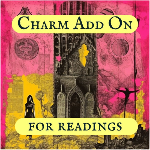 Charm Add On For Tarot Readings ONLY - Charm Casting, Divination, Charms, Tarot Reading Add On, Intuitive,