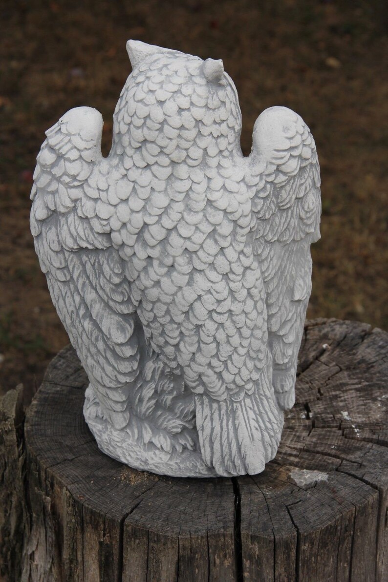 Owl statue garden statue owl carving Owl gift carved owl Owl sculpture Owl statue owl figurine Owl figure Owl figurine statue
