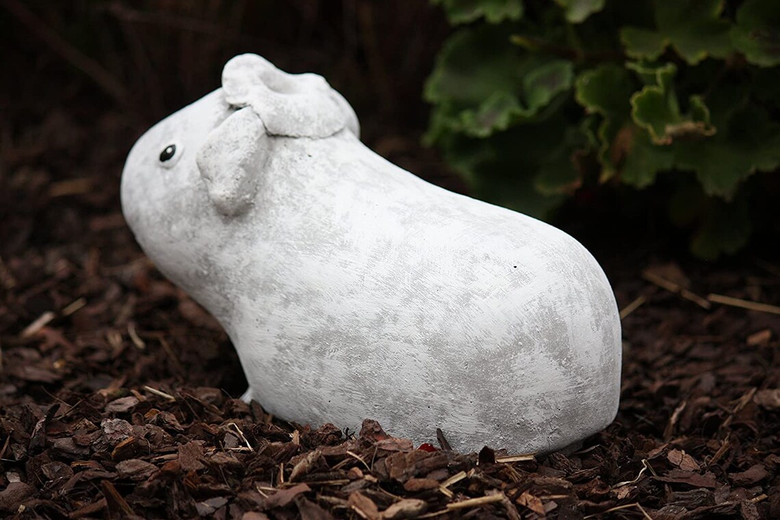 Guinea Pig Statue Concrete Pig Memorial Remembrance Figure Etsy