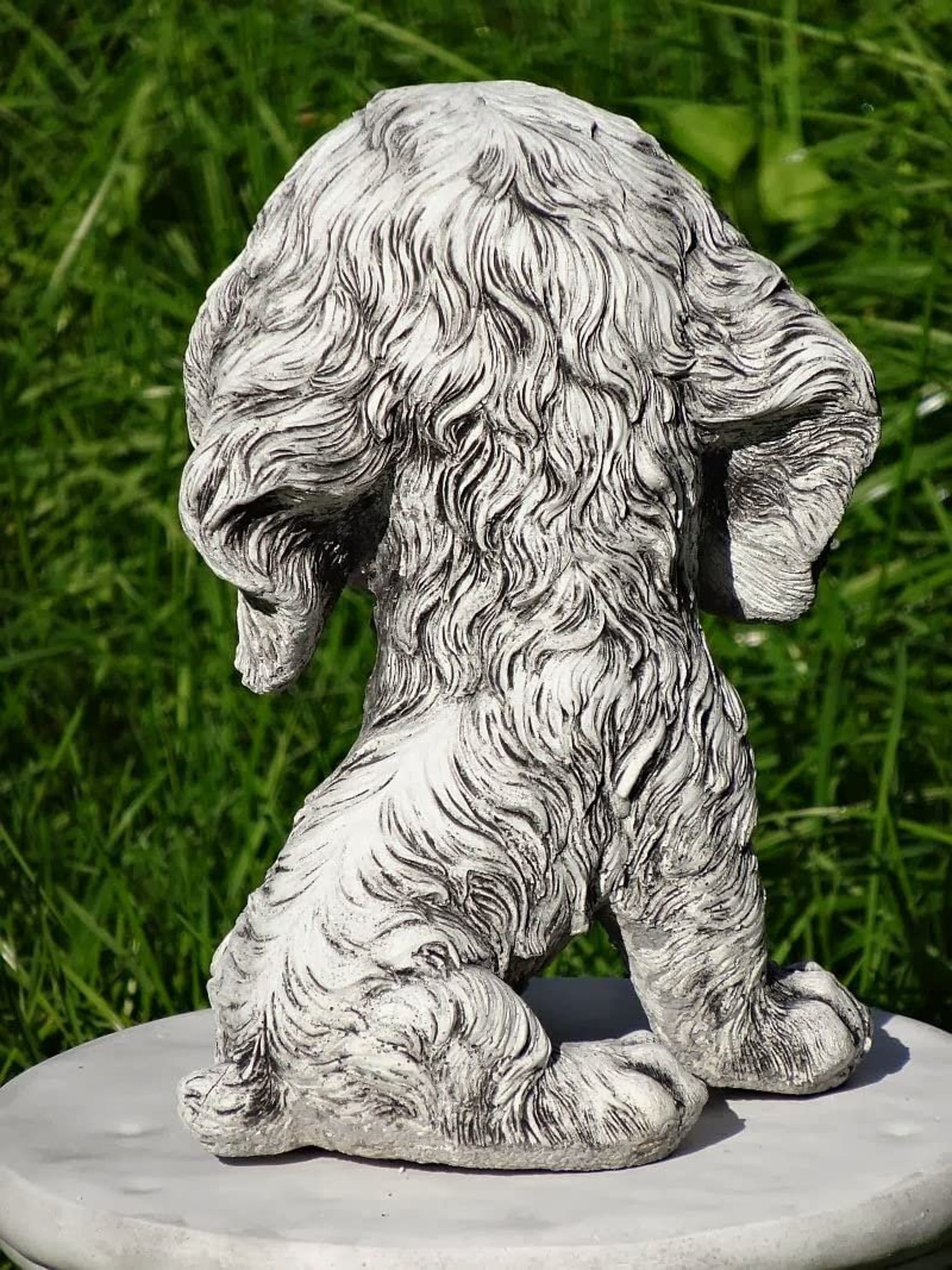Funny dog statue for decoring house dog statue garden Etsy