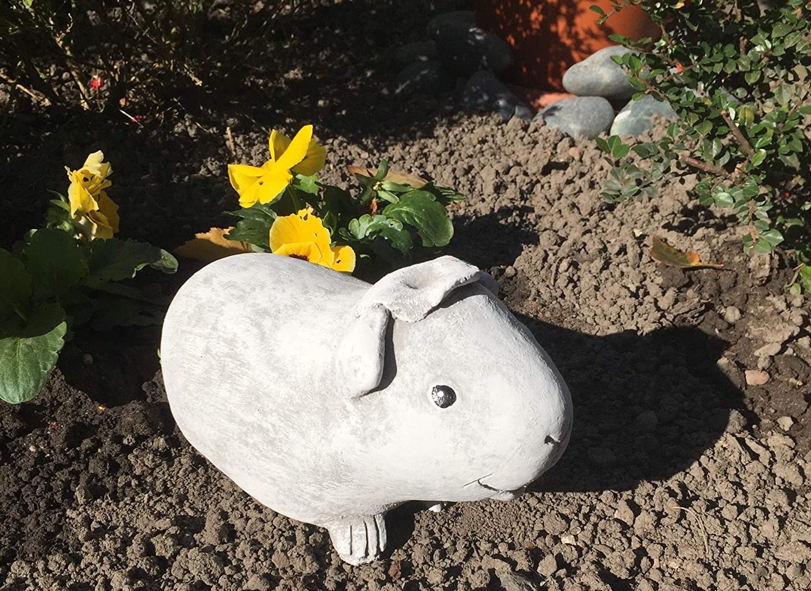Guinea Pig Statue Concrete Pig Memorial Remembrance Figure Etsy