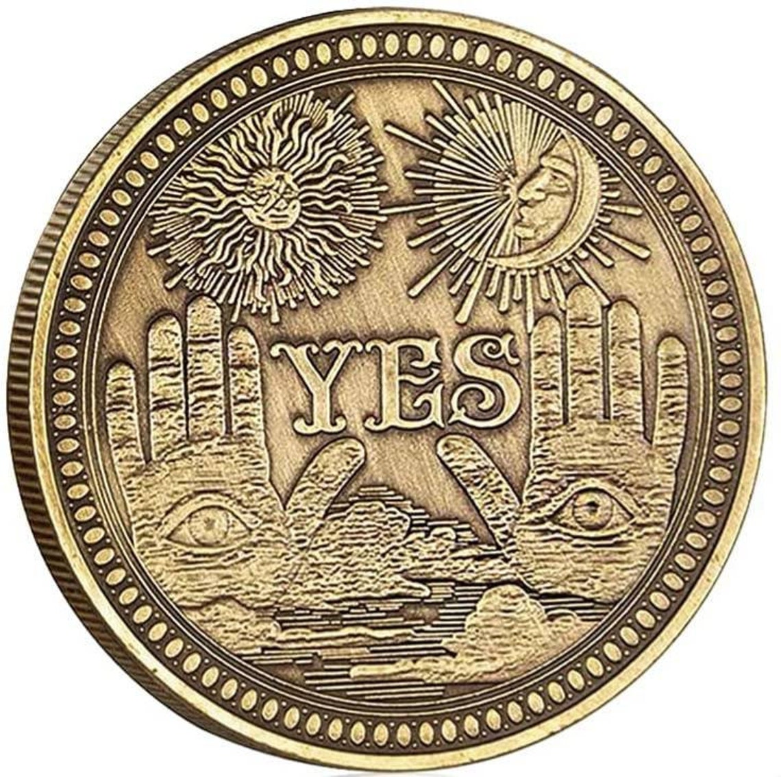 yes-coin-decision-maker-souvenir-coin-collection-etsy