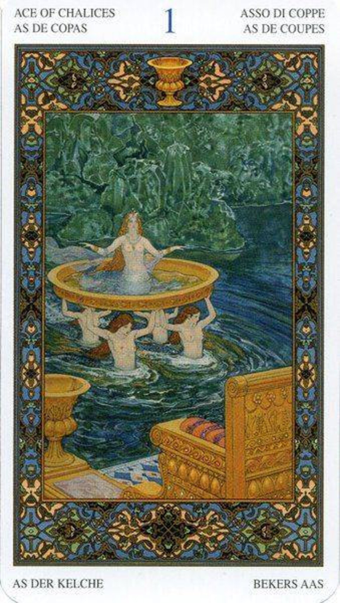 Tarot Of The Thousand And One Nights Tarot Cards Lo Etsy