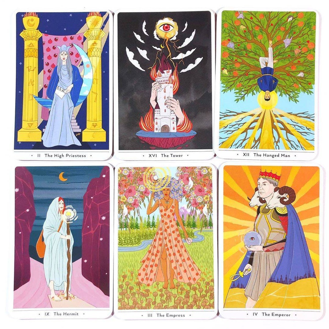 True Heart Intuitive Tarot Deck 78 Tarot Cards Rachel True Etsy UK