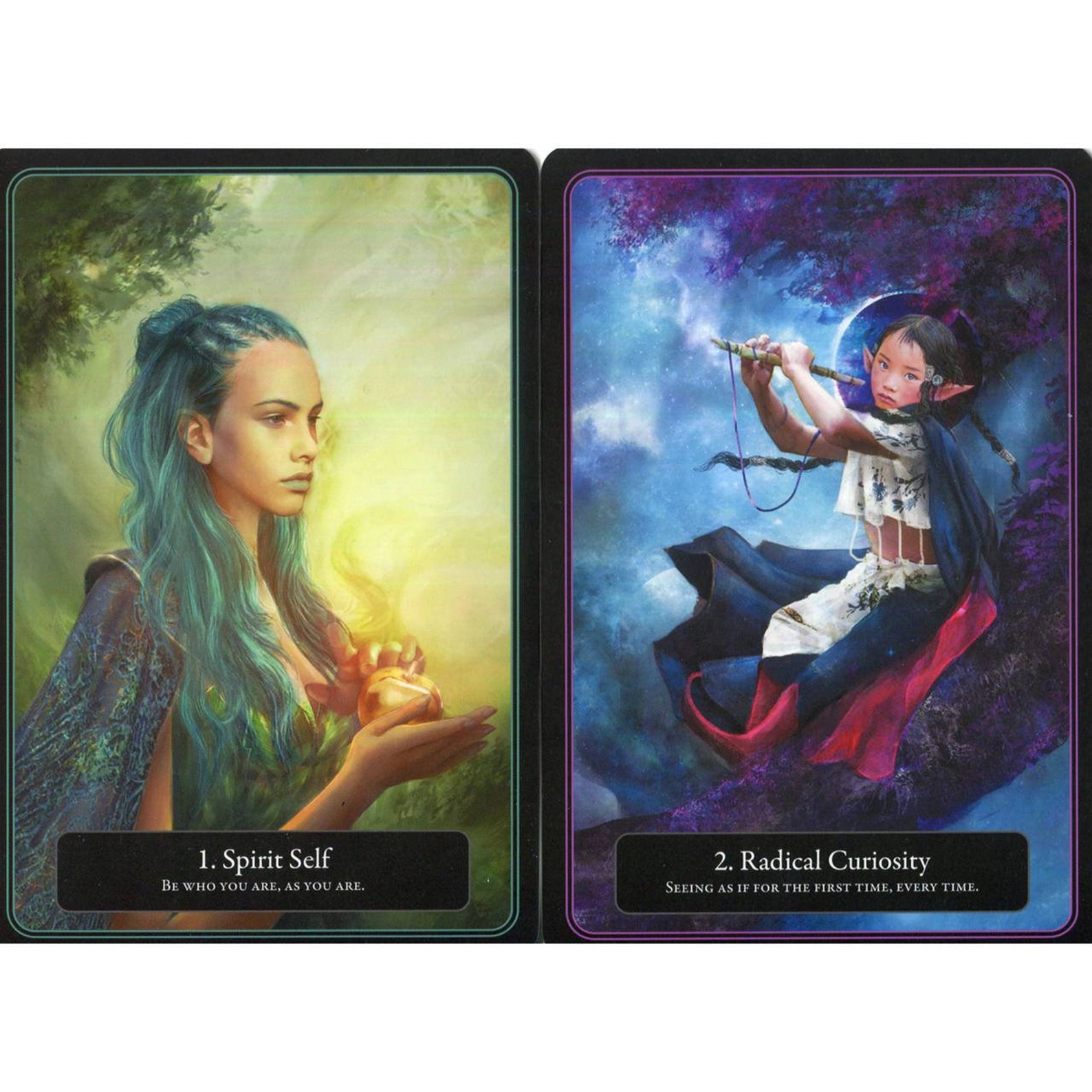 The Lantern Oracle Deck 44 Oracle Cards Angelina Mirabit Etsy