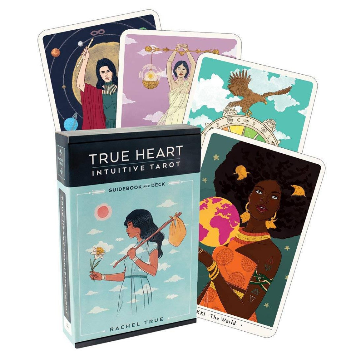 True Heart Intuitive Tarot Deck 78 Tarot Cards Rachel True Etsy UK