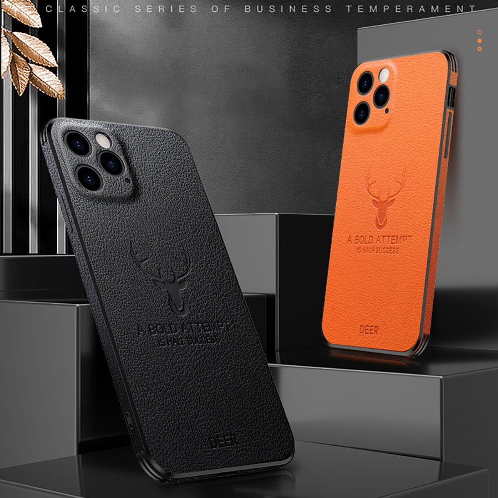 Luxus Leder Textur Hülle für iPhone 13 12 11 Pro Max iPhone XR Etsy