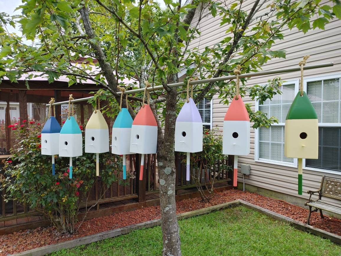 Buoy Birdhouse made to order.