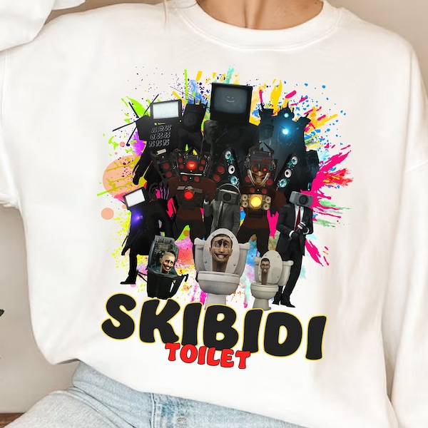 Skibidi toilet png | The best quality design for you| PNG 300 DPI | Designs for t-shirt | Digital download