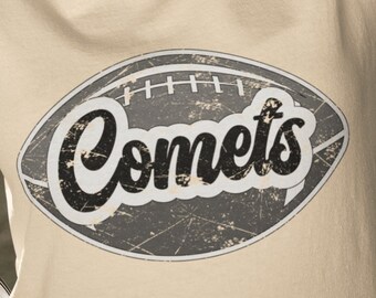 Comets png, Comets team design png, American Football png, Digital download