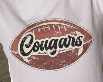 Cougars png, Cougars team design png, American Football png, Digital download