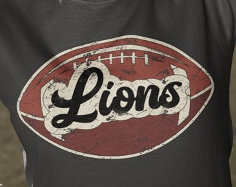 Lions png, Lions team design png, American Football png, Digital download