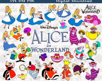 Download Alice Wonderland Svg Etsy