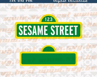 Download Sesame Street Birthday Svg Etsy