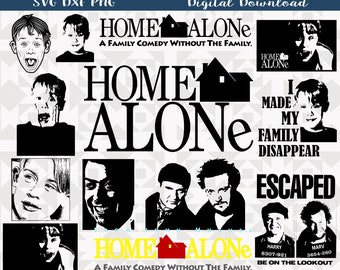 Download Home Alone Cut Files Etsy
