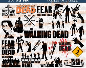 Download Walking Dead Svg Etsy